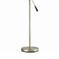3 Light Metal Floor Lamp With Adjustable Height Black By Benzara | Floor Lamps | Modishstore - 2