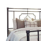 Open Frame Metal Tubular Queen Bed Black By Benzara | Beds | Modishstore - 3