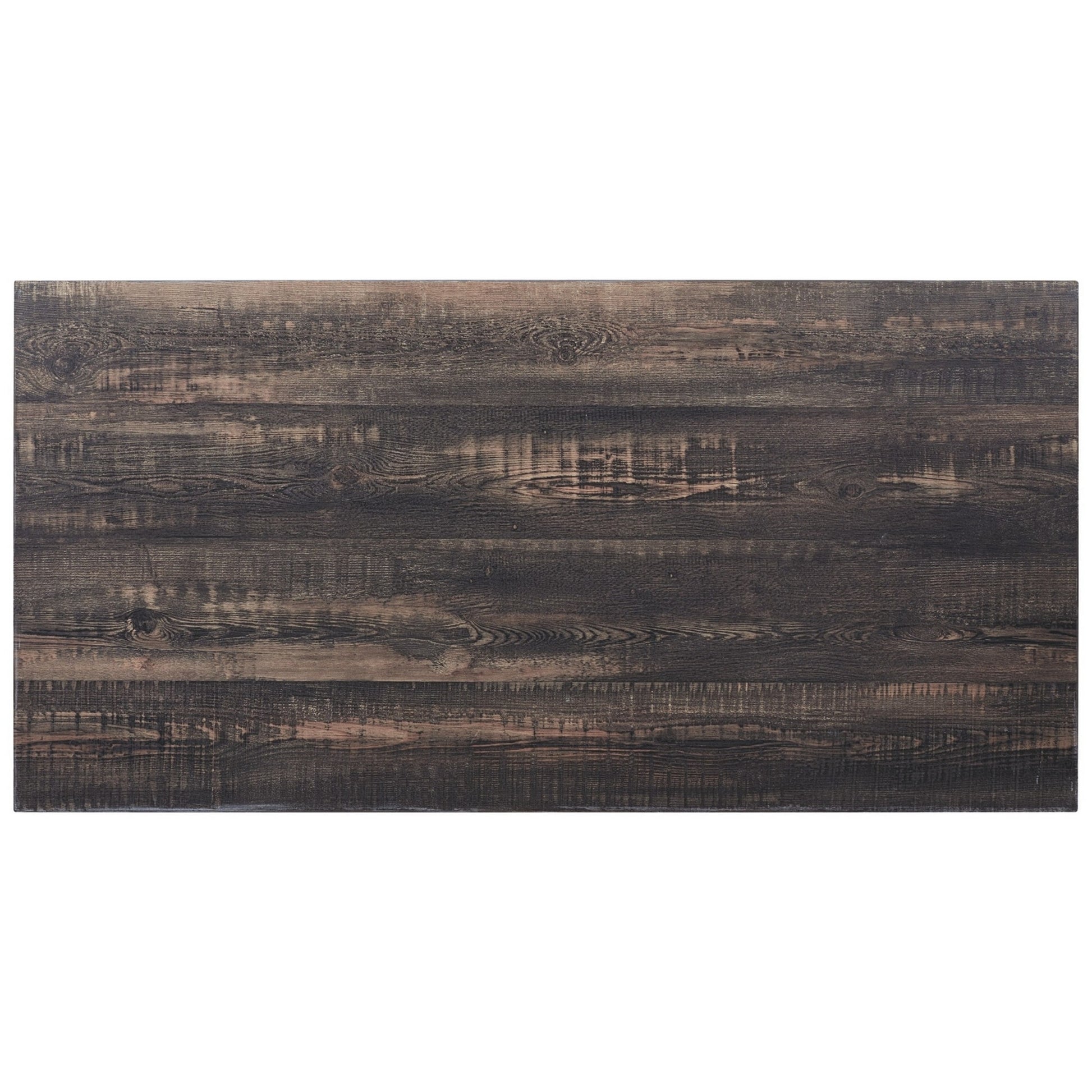 3 Piece Metal Frame Occasional Table Set With Rivets Brown And Black By Benzara | End Tables | Modishstore - 2