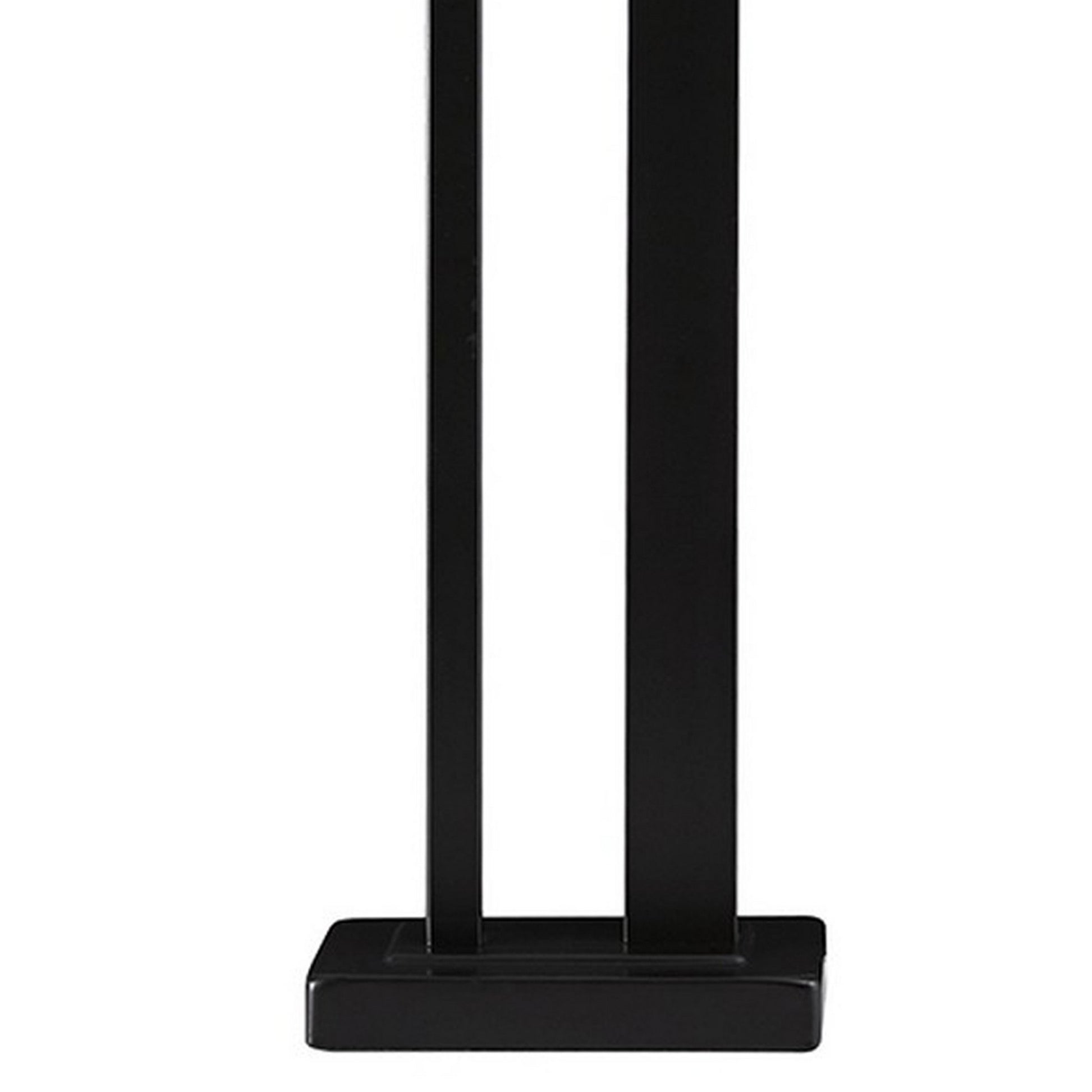 Metal Frame Table Lamp With Hardback Shade Set Of 2 Off White And Bronze By Benzara | Desk Lamps | Modishstore - 5