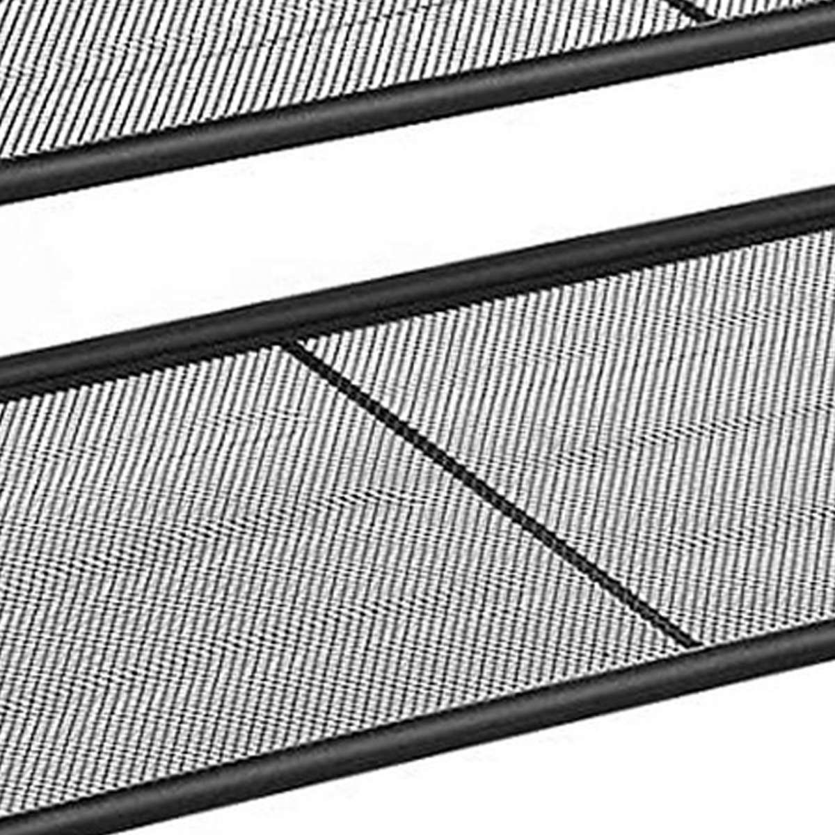 39 Inches Wooden Shoe Organizer With Mesh Shelves, Brown And Black By Benzara | Cabinets |  Modishstore  - 3