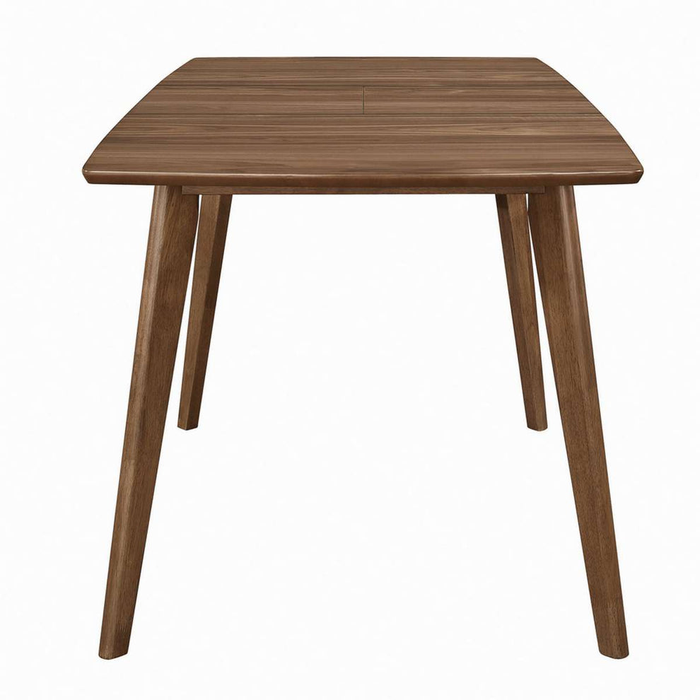 30 Inch Mid Century Modern Wooden Dining Table, Brown By Benzara | Dining Tables |  Modishstore  - 5
