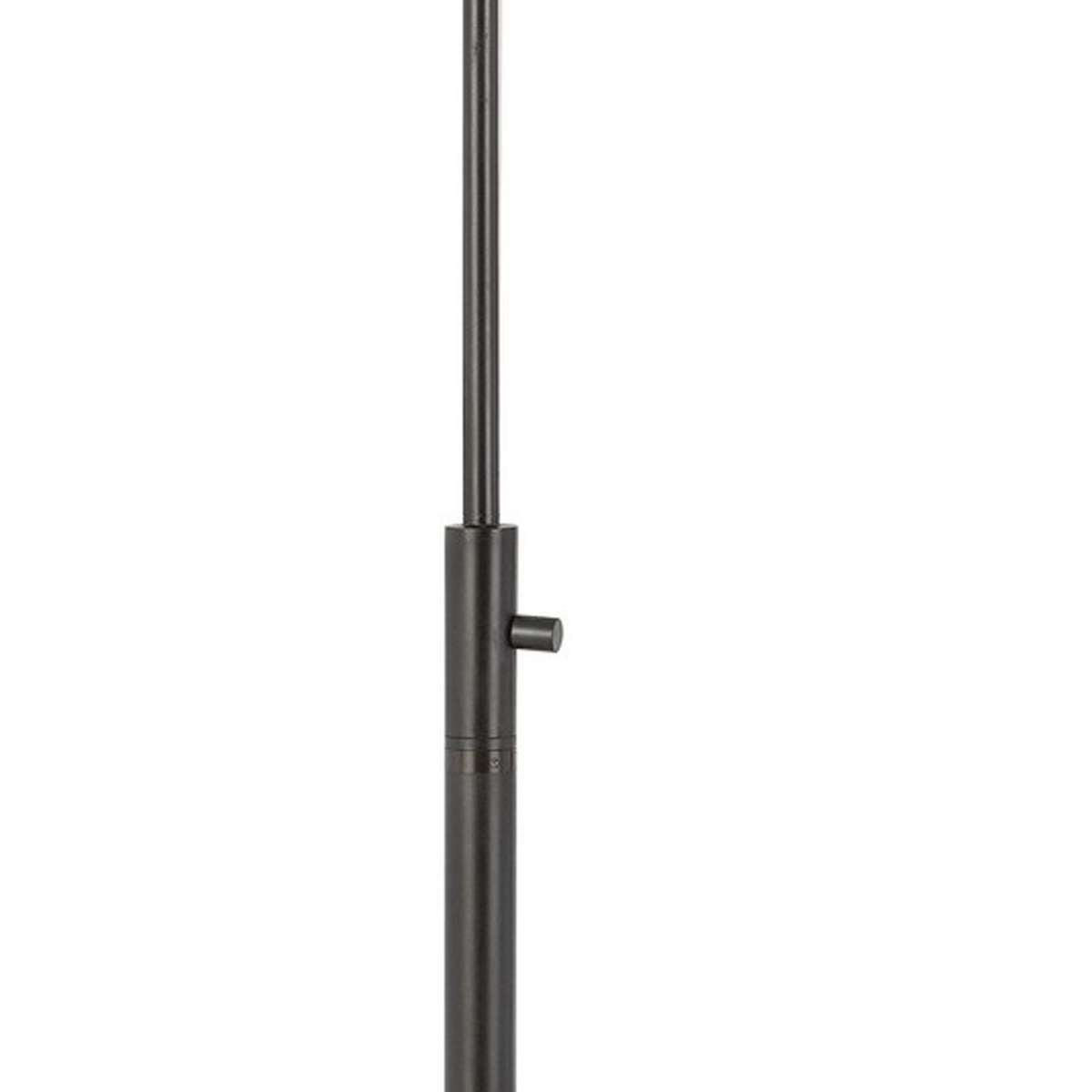 Downbridge Design Floor Lamp With Cement Block Base, Bronze By Benzara | Floor Lamps |  Modishstore  - 5