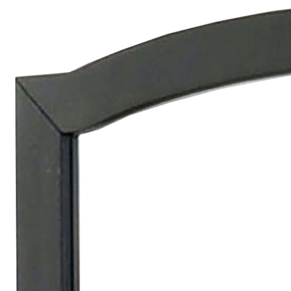 35 Inch Transitional Style Wooden Frame Square Mirror, Black By Benzara | Mirrors |  Modishstore  - 3