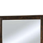46 Inch Transitional Style Wooden Frame Mirror, Dark Brown By Benzara | Mirrors |  Modishstore  - 5