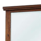 45 Inch Transitional Style Wooden Frame Mirror, Brown By Benzara | Mirrors |  Modishstore  - 3