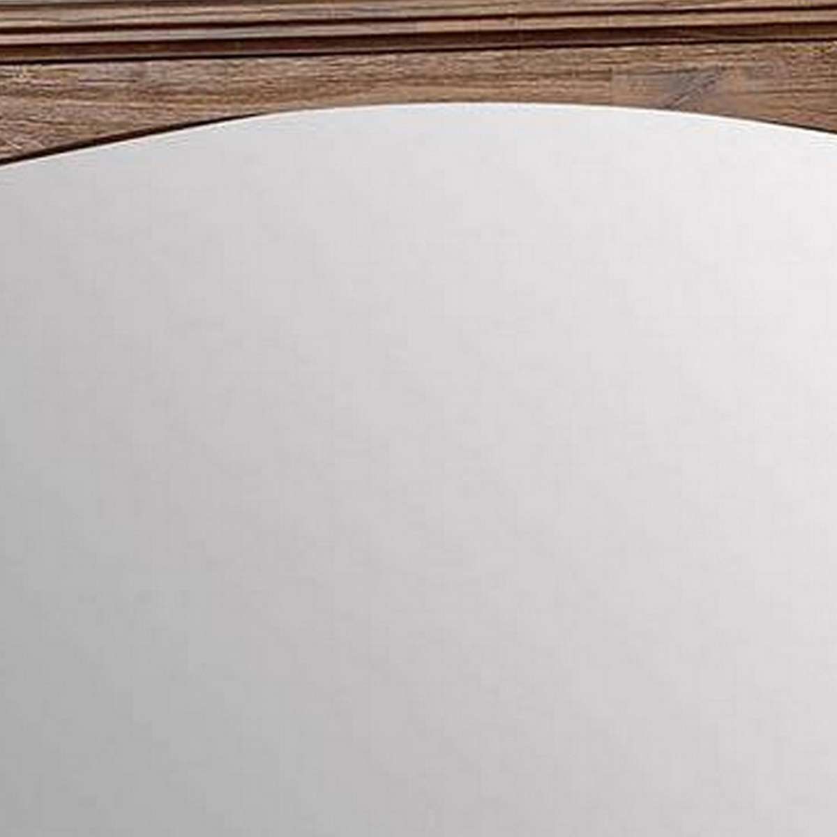 37 Inch Transitional Style Wooden Frame Mirror, Dark Oak By Benzara | Mirrors |  Modishstore  - 4