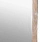 38 Inch Mirror With Rectangular Wooden Frame, Brown By Benzara | Mirrors |  Modishstore  - 4