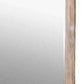 38 Inch Mirror With Rectangular Wooden Frame, Brown By Benzara | Mirrors |  Modishstore  - 4