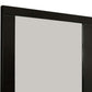 37 Inch Rectangular Mirror With Wooden Frame, Black By Benzara | Mirrors |  Modishstore  - 5