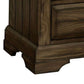 Transitional 3 Drawer Wooden Nightstand With Bracket Feet, Brown By Benzara | Nightstands |  Modishstore  - 3