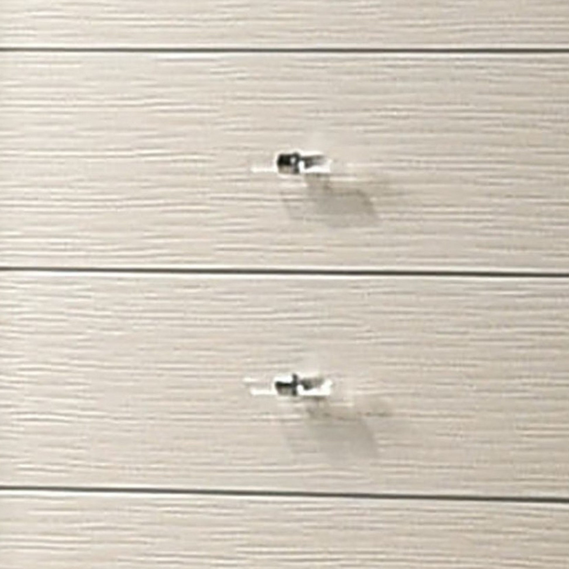 Contemporary Style 4 Drawer Chest With Acrylic Legs Pearl White By Benzara | Cabinets | Modishstore - 2