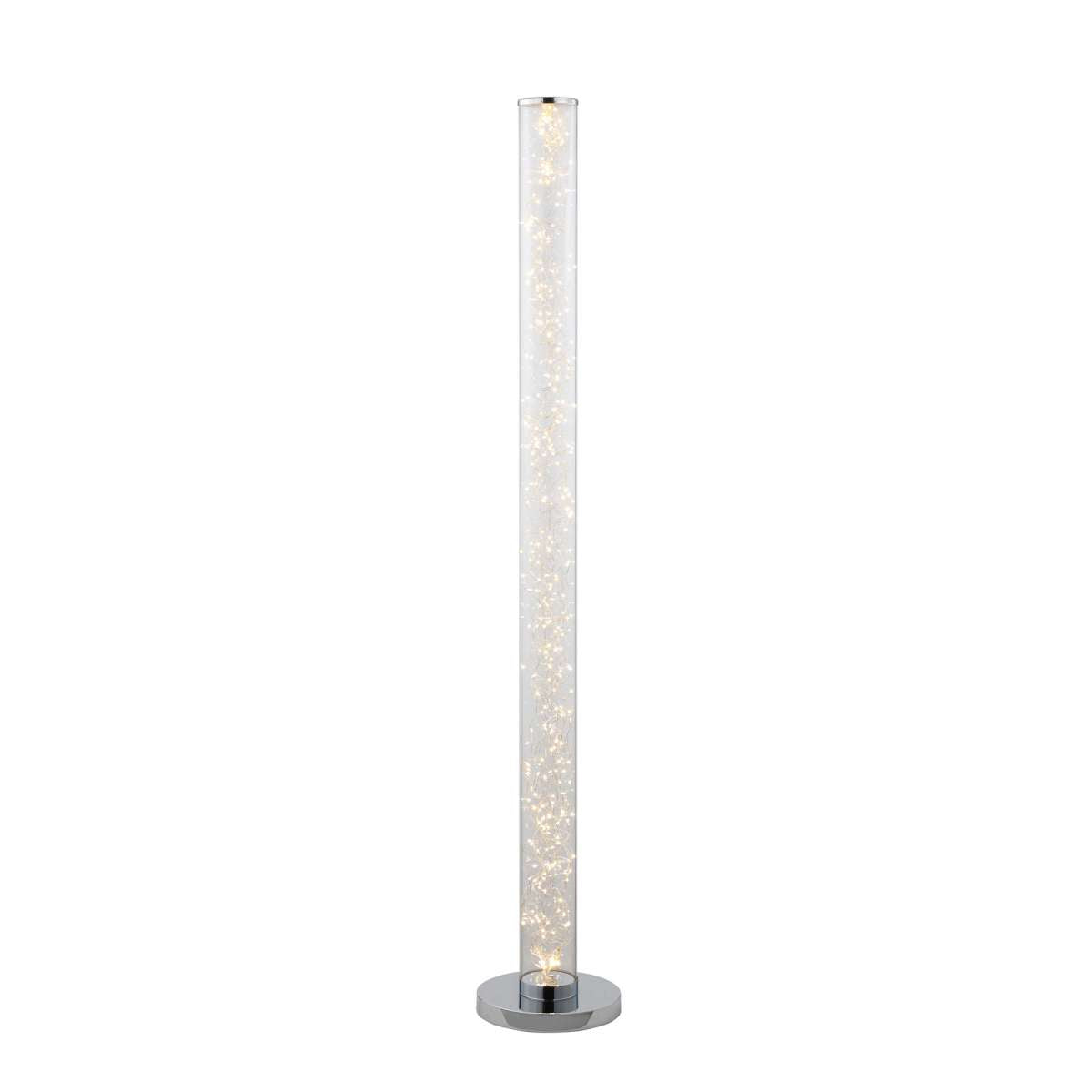 Floor Lamp With 360 Pieces Led Rope Bulbs, Silver By Benzara | Floor Lamps |  Modishstore 