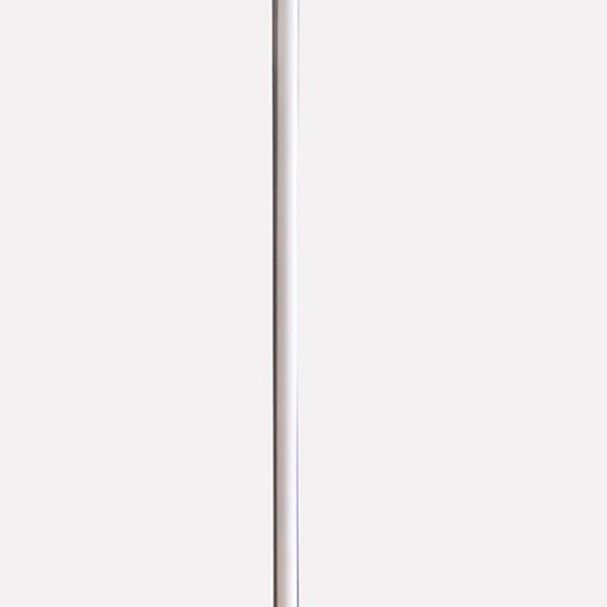 Floor Lamp With Metal Curved Integrated Led, Matte White By Benzara | Floor Lamps |  Modishstore  - 5