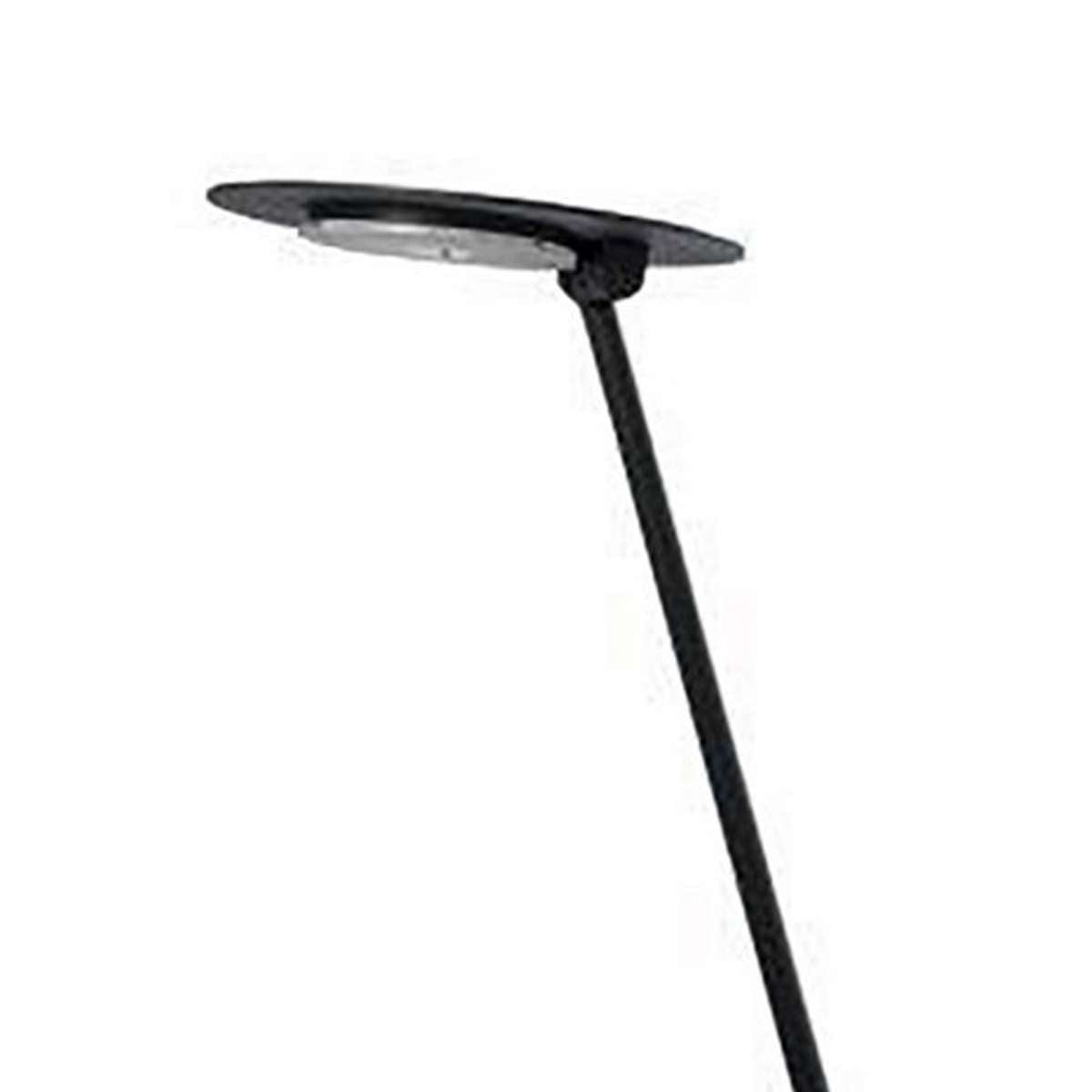 Desk Lamp With Pendulum Style And Flat Saucer Shade, Black By Benzara | Table Lamps |  Modishstore  - 5
