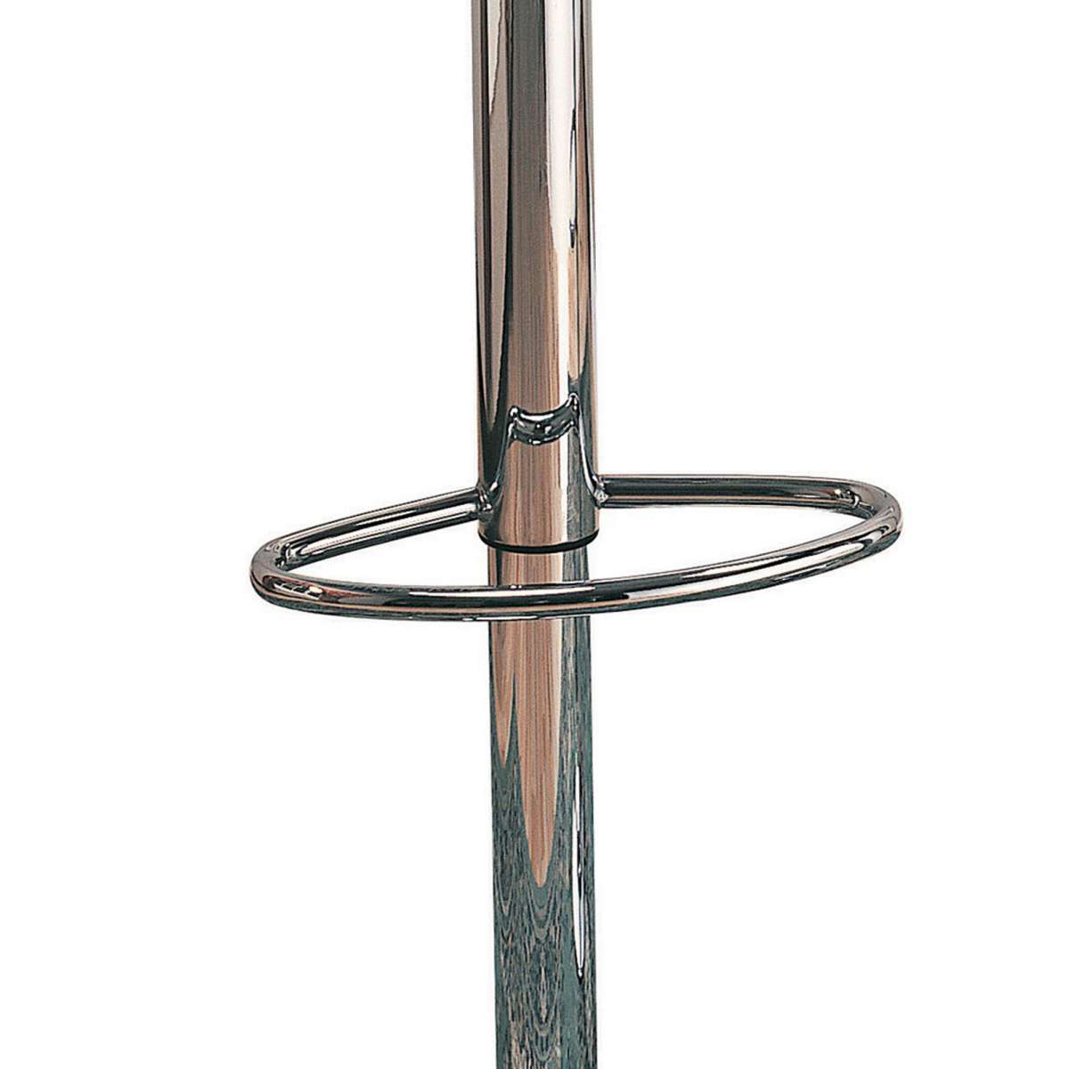 Contemporary Backless Seat Bar Stool, White ,Set Of 2  By Benzara | Bar Stools |  Modishstore  - 4