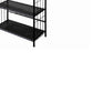 5 Tier Industrial Style Open Frame Metal Bookshelf, Black By Benzara | Bookcases |  Modishstore  - 2