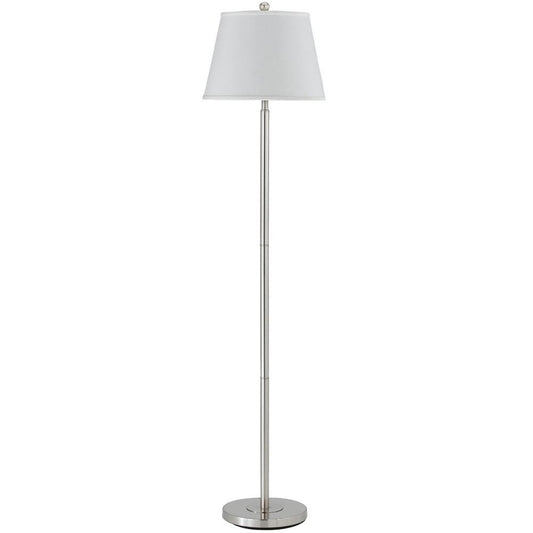Cal Lighting BO-2077FL-BS 150W 3Way Andros Metal Floor Lamp | Modishstore | Floor Lamps