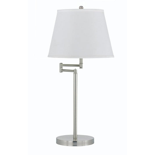 Cal Lighting BO-2077TB-BS 150W 3Way Andros Metal Table Lamp | Modishstore | Table Lamps