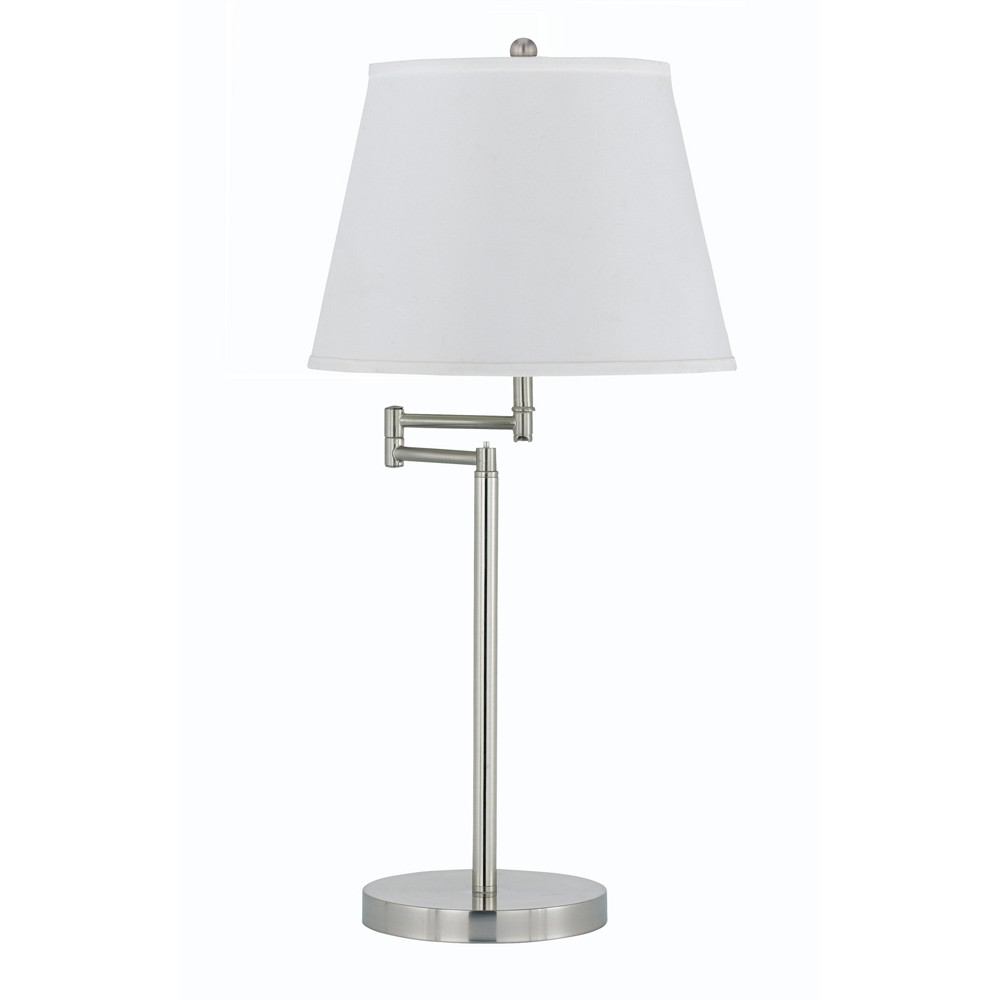 Cal Lighting BO-2077TB-BS 150W 3Way Andros Metal Table Lamp | Modishstore | Table Lamps