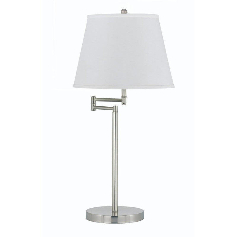 Cal Lighting BO-2077TB-BS 150W 3Way Andros Metal Table Lamp | Modishstore | Table Lamps