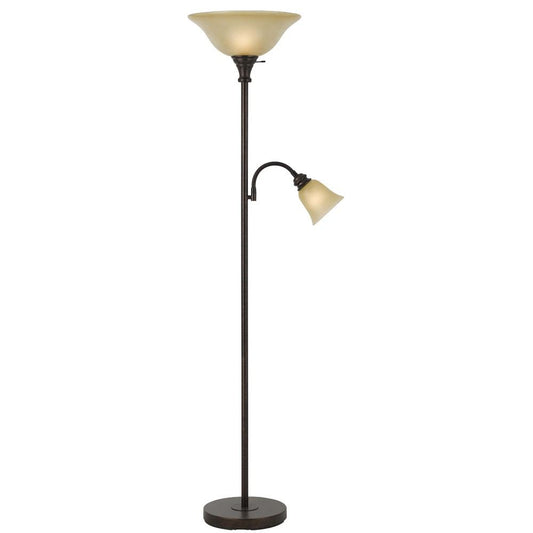 Cal Lighting BO-2391TR-RU 100W Metal Floor Lamp | Modishstore | Floor Lamps