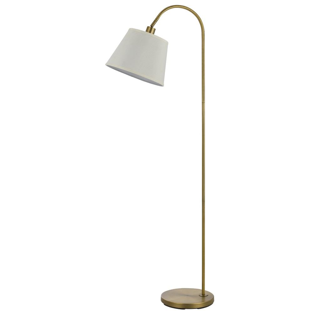 Cal Lighting BO-2573FL-AB 60W Covington Metal Floor Lamp | Modishstore | Floor Lamps