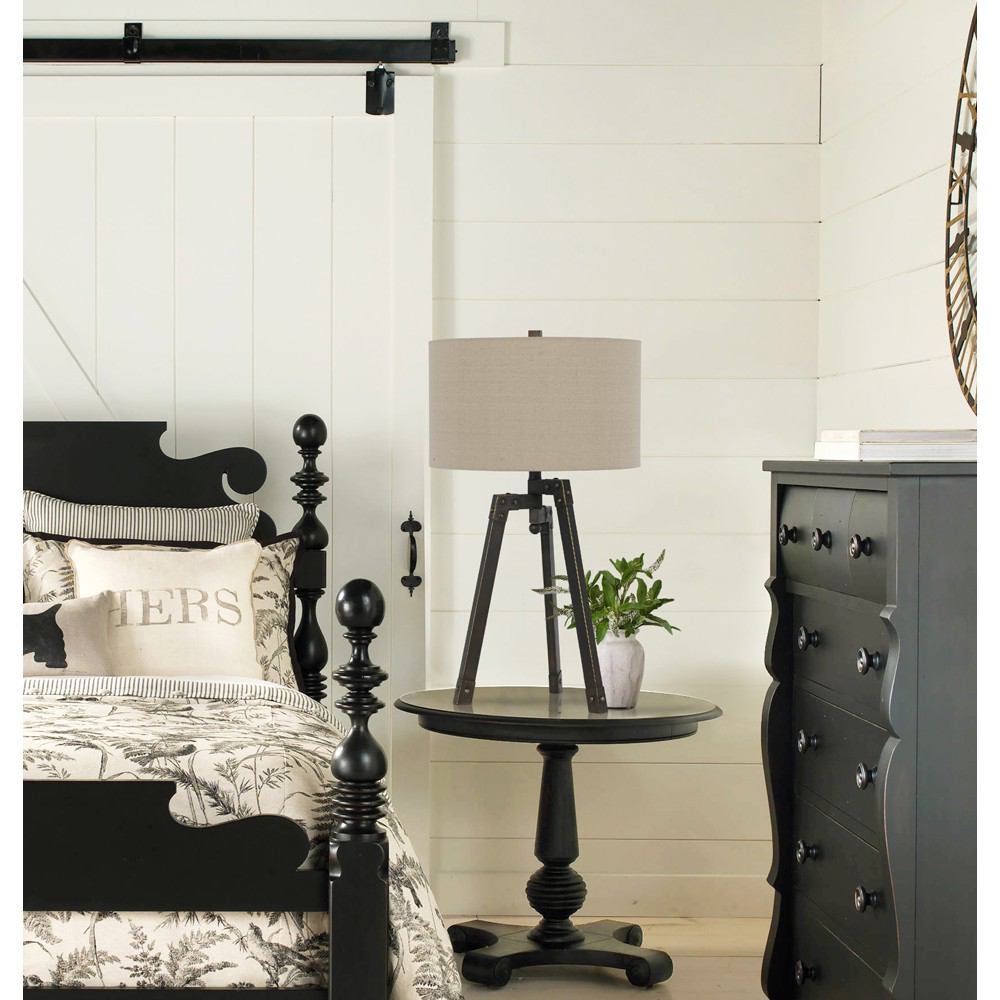 Cal Lighting BO-2626TB 150W Tripod Table Lamp | Modishstore | Table Lamps