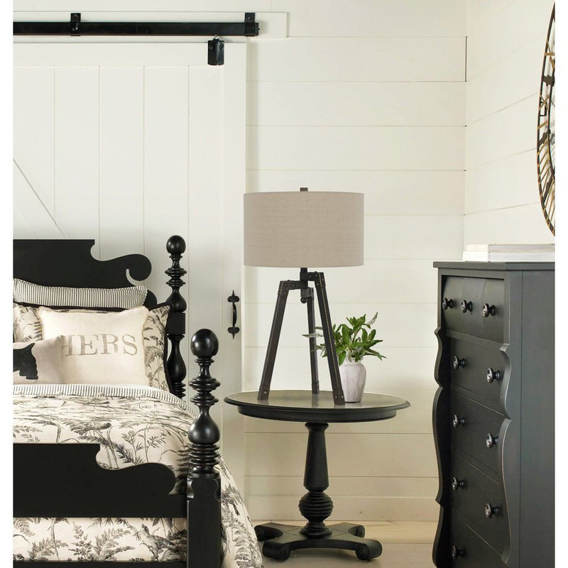 Cal Lighting BO-2626TB 150W Tripod Table Lamp | Modishstore | Table Lamps