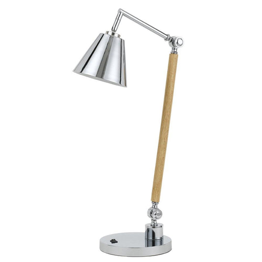 Cal Lighting BO-2669DK 60W Perry Desk Lamp | Modishstore | Desk Lamps