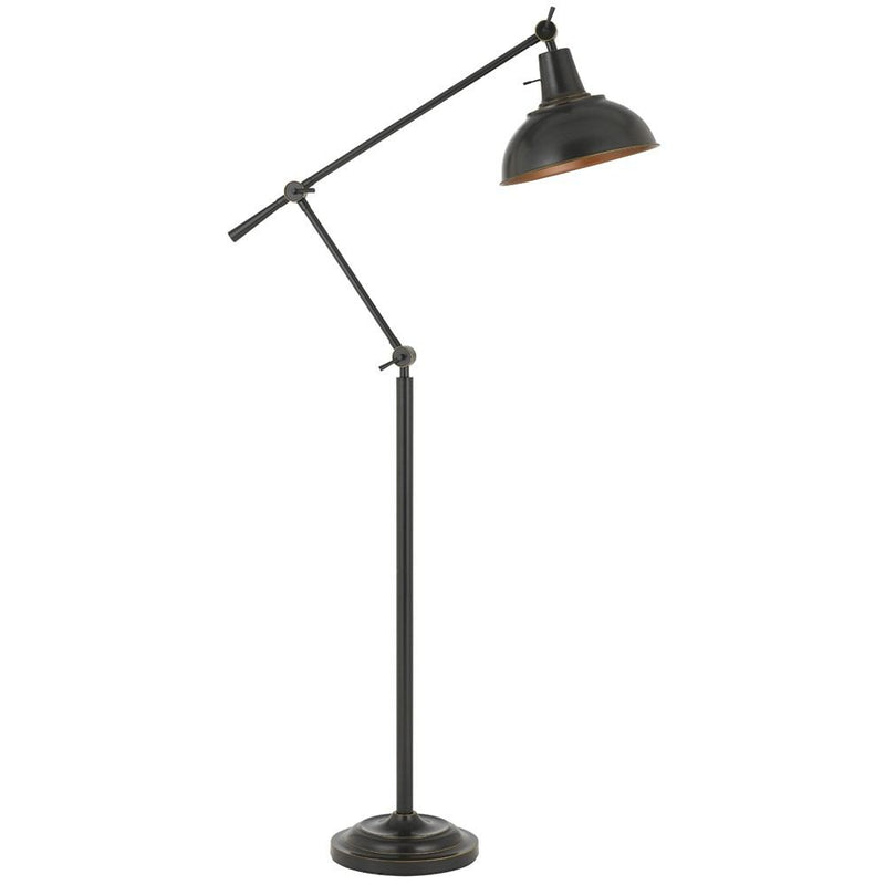 Cal Lighting BO-2689FL-DB 100W Eupen Metal Adjustable Floor Lamp | Modishstore | Floor Lamps