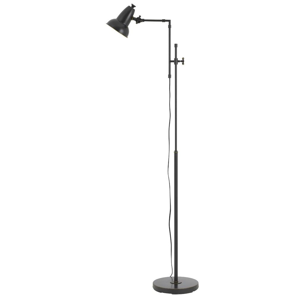 Cal Lighting BO-2714FL 60W Hudson Metal Adjustable Floor Lamp | Modishstore | Floor Lamps