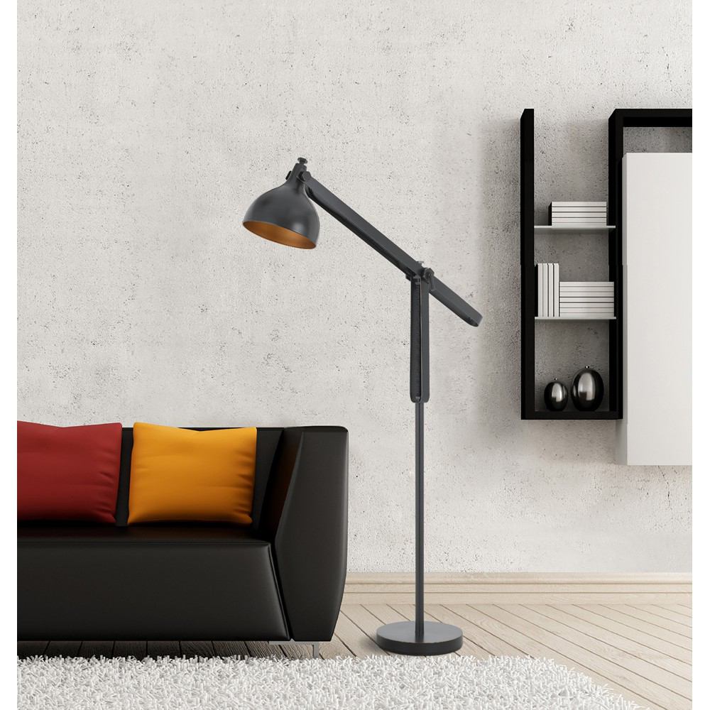 Cal Lighting BO-2739FL 60W Latina Adjustable Floor Lamp | Modishstore | Floor Lamps