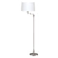 Cal Lighting BO-314-BS 150W 3 Way Swing Arm Floor Lamp-2