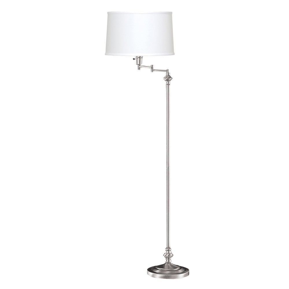 Cal Lighting BO-314-BS 150W 3 Way Swing Arm Floor Lamp-2