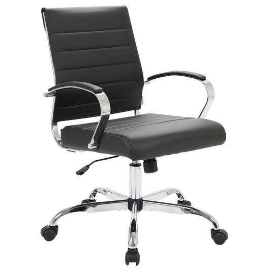 LeisureMod Benmar Leather Office Chair | Office Chairs | Modishstore