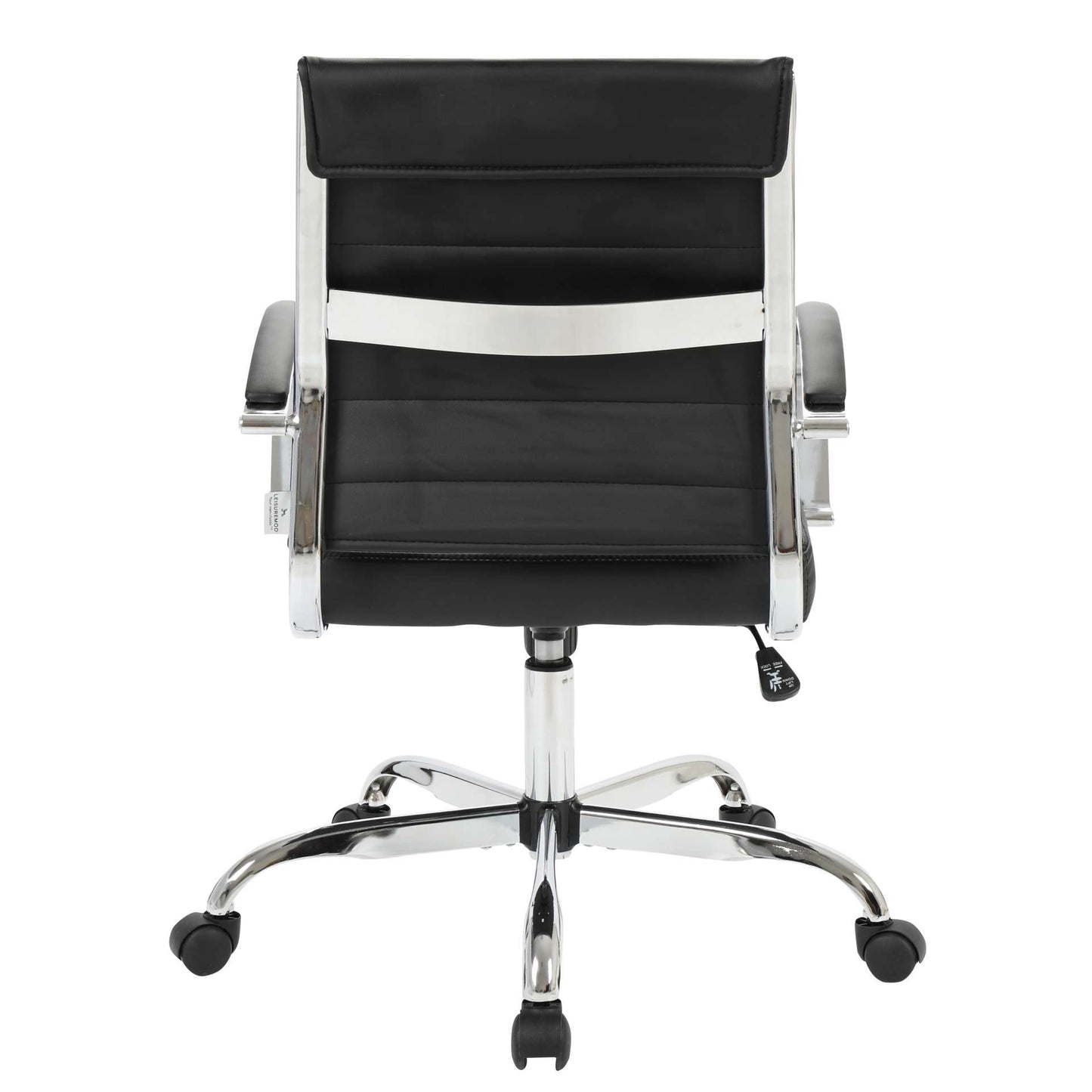 LeisureMod Benmar Leather Office Chair | Office Chairs | Modishstore - 5