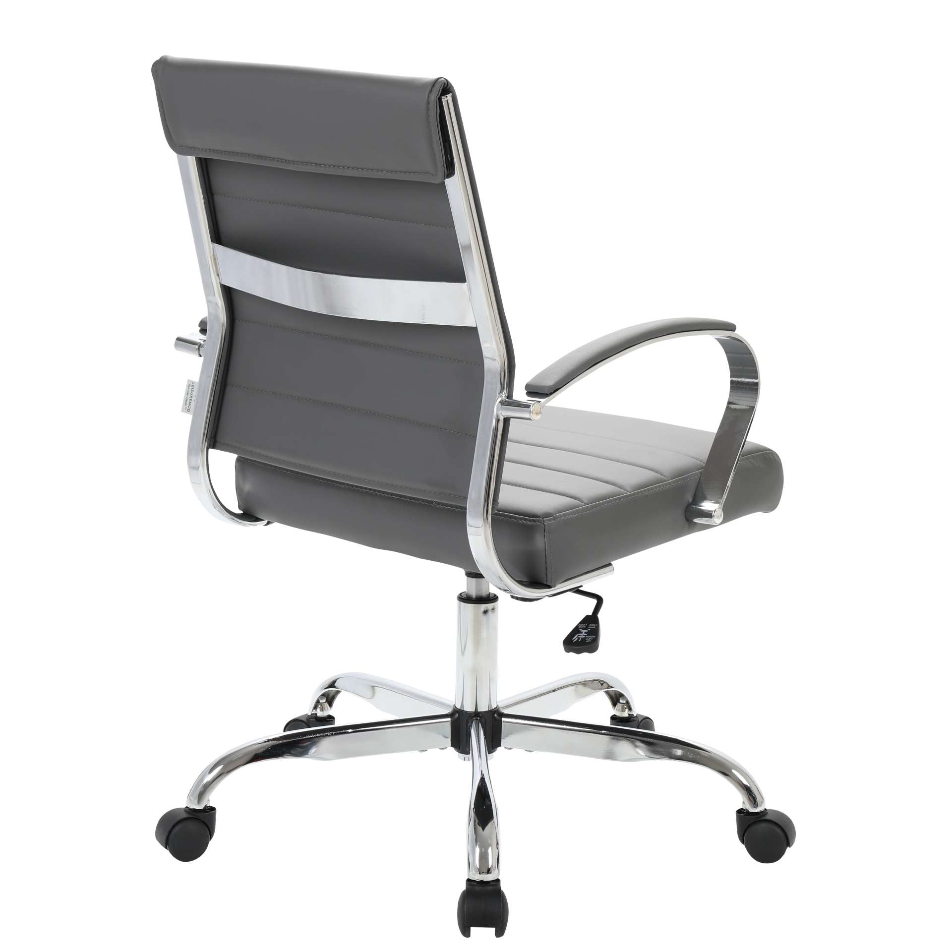 LeisureMod Benmar Leather Office Chair | Office Chairs | Modishstore - 28