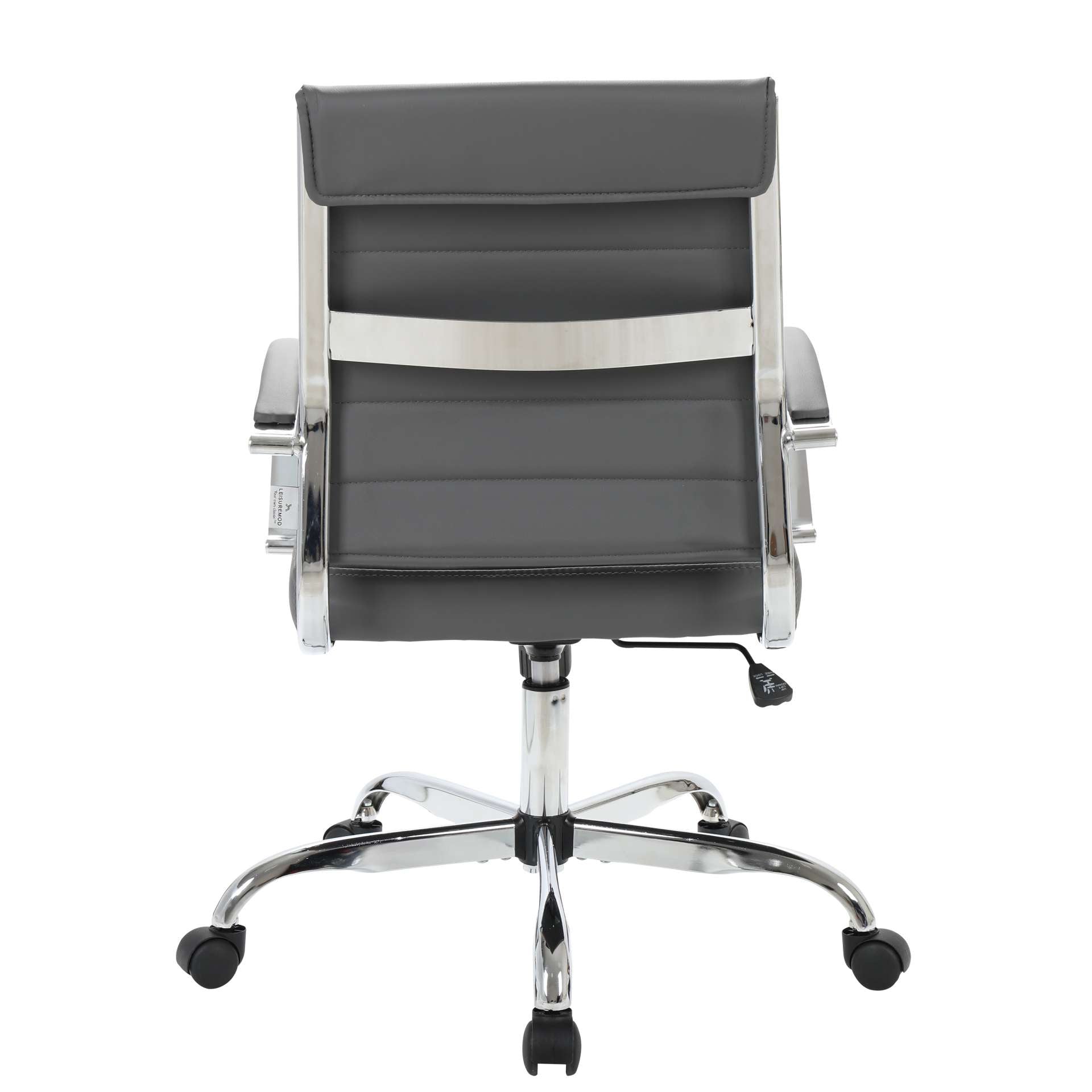 LeisureMod Benmar Leather Office Chair | Office Chairs | Modishstore - 29