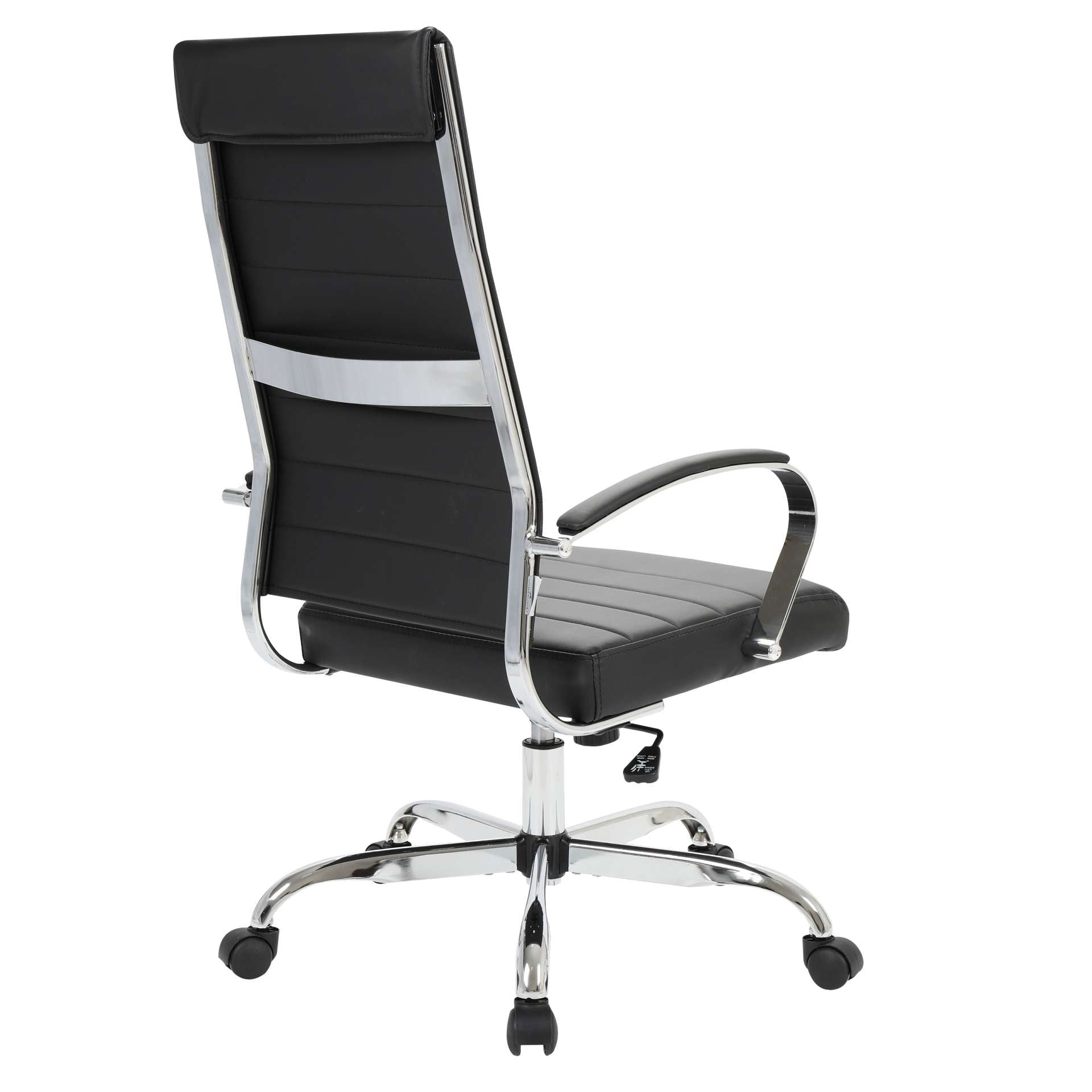 LeisureMod Benmar High-Back Leather Office Chair | Office Chairs | Modishstore - 4
