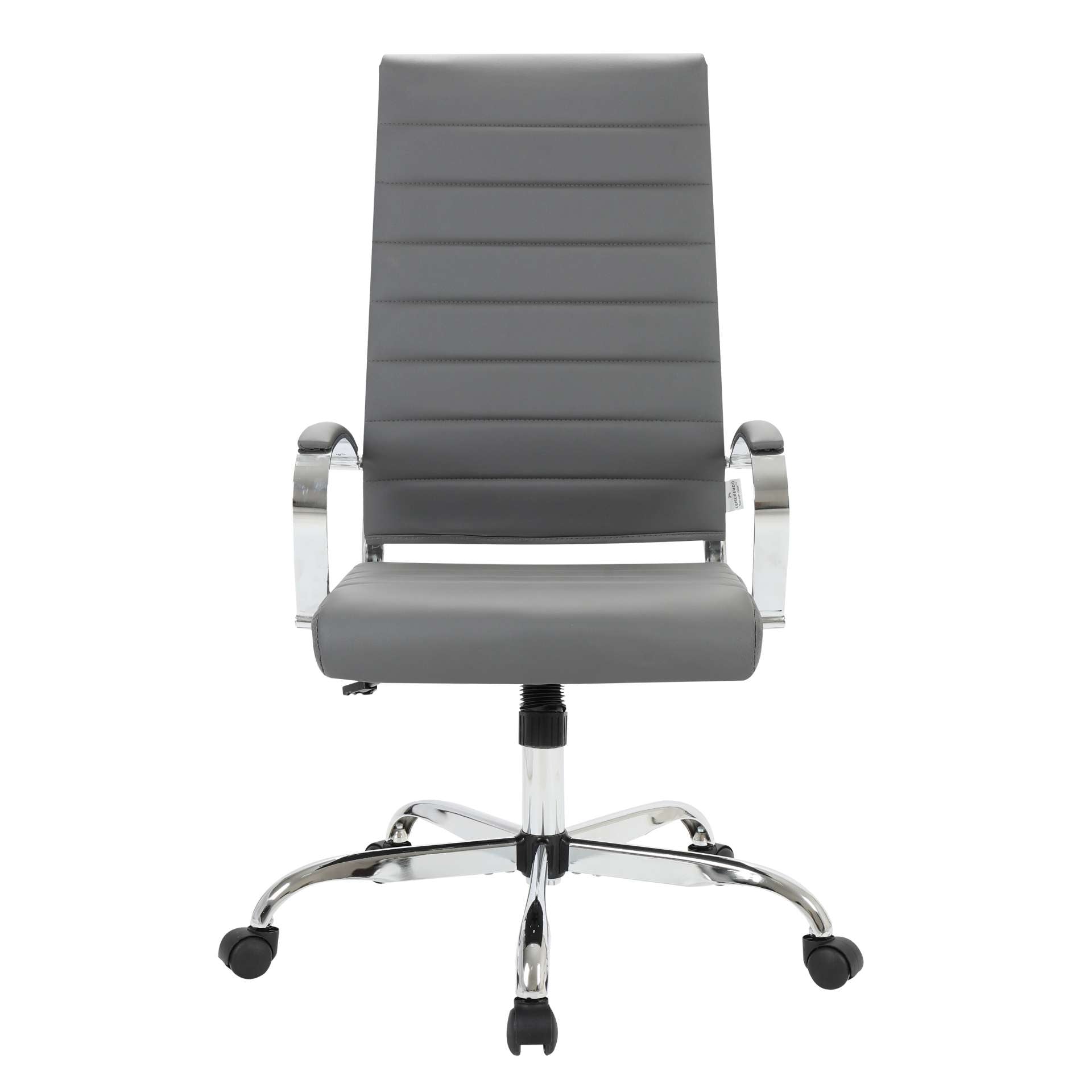 LeisureMod Benmar High-Back Leather Office Chair | Office Chairs | Modishstore - 8