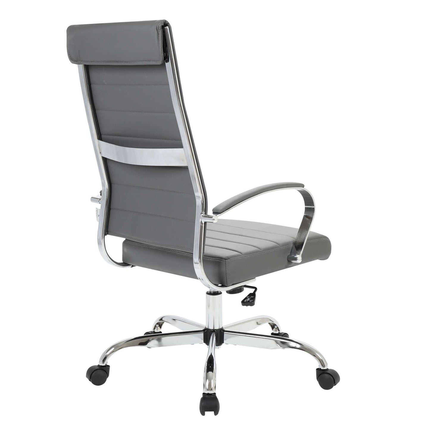 LeisureMod Benmar High-Back Leather Office Chair | Office Chairs | Modishstore - 10