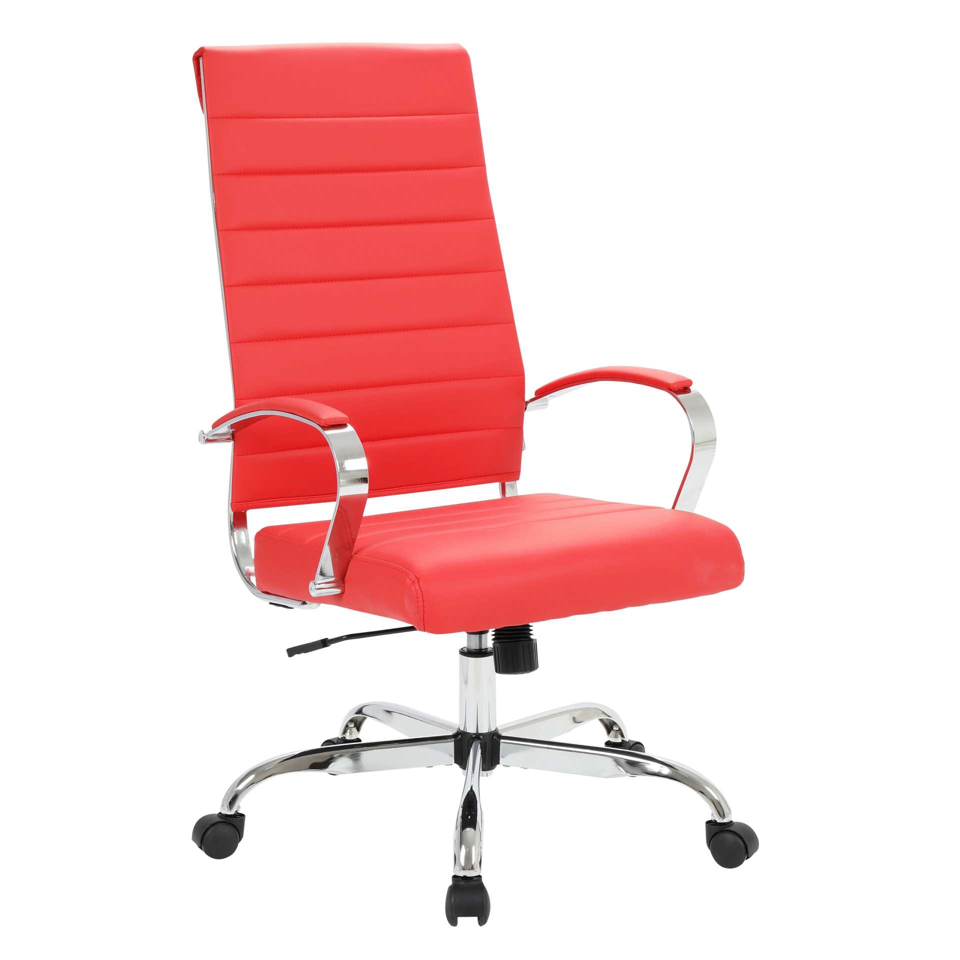LeisureMod Benmar High-Back Leather Office Chair | Office Chairs | Modishstore - 12