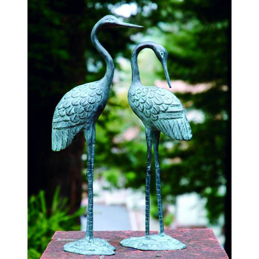 Love Cranes Pair By SPI Home | Outdoor Decor | Modishstore