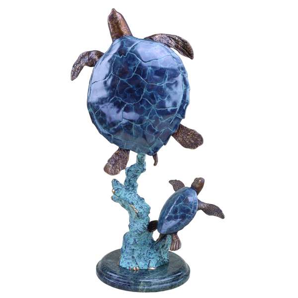 Mother & Baby Sea Turtles By SPI Home | Home Accents | Modishstore