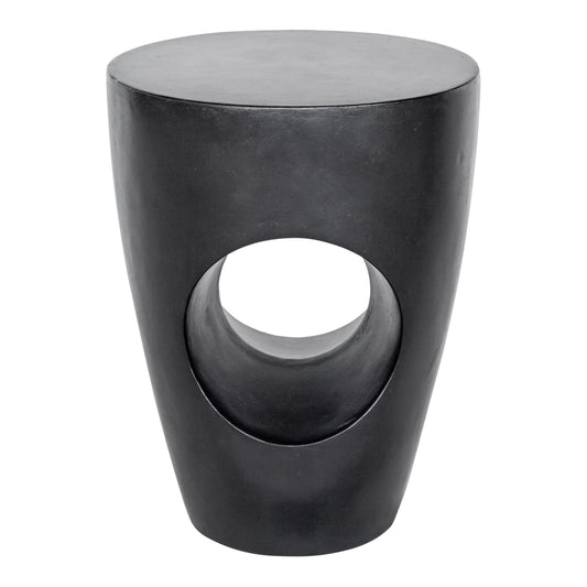 Aylard Outdoor Stool Black By Moe's Home Collection | Outdoor Stools & Benches | Modishstore - 1
