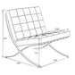 LeisureMod Bellefonte Style Modern Pavilion Chair | Lounge Chairs | Modishstore - 4
