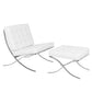 LeisureMod Bellefonte Style Modern Pavilion Chair & Ottoman | Lounge Chairs | Modishstore - 38