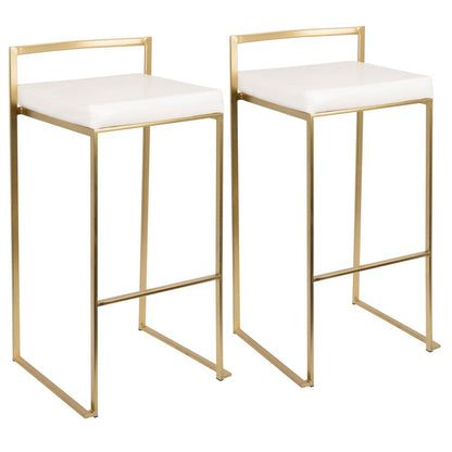 LumiSource Fuji Bar Stool - Set of 2-2