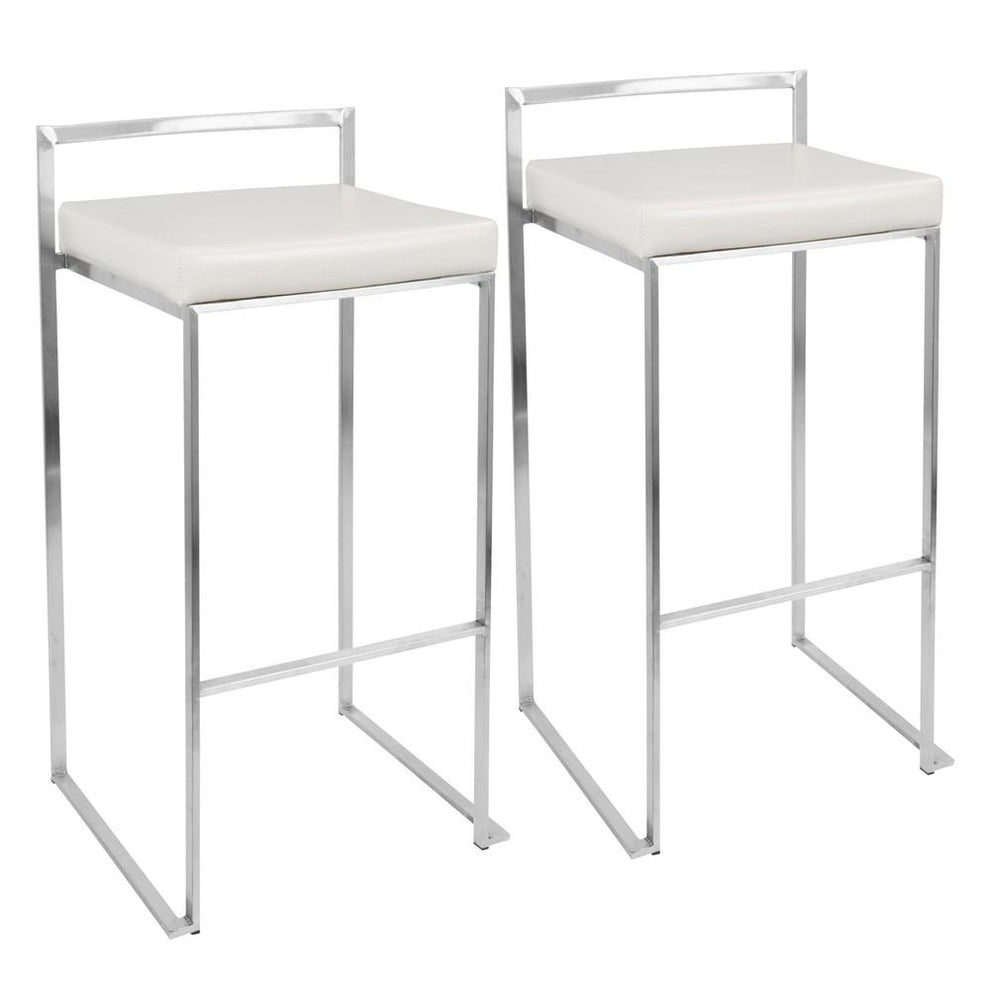 LumiSource Fuji Stacker Bar Stool Set of 2-3